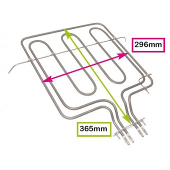 Backrohr-Heizk�rper GORENJE 258965, 616025 - SIEMENS 00362057