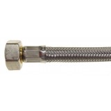 INOX-Metallzulaufschlauch 1,5m gerade/gerade