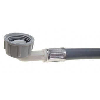 Zulaufschlauch winkel/gerade 2m 90bar