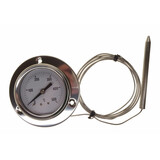Thermometer Edelstahl 0-500�C schraubbar
