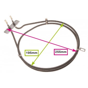 Hei�luftheizung EB, BEKO 1900013454 - 77X6400