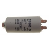 Kondensator mit Stecker 6 µF / 6,3 µF