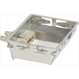 Backofenfassung eckig 74x59 mm f�r Halogen G9 