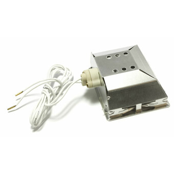 Backofenfassung eckig 74x59 mm f�r Halogen G4 - 12V