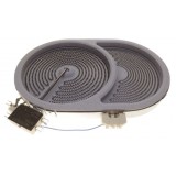 Hilight Heizeinsatz 2-Kreis oval, 2400W, 230V - 10.57413.688